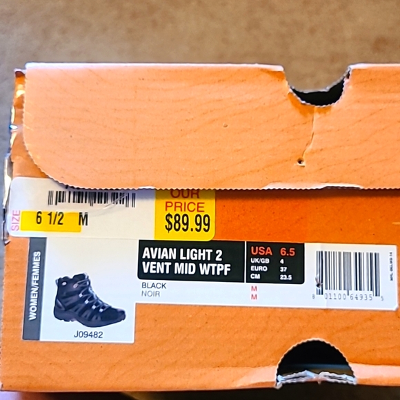 Merrell Avian Light 2 Hiking Boots, size 6.5 - Picture 2 of 8